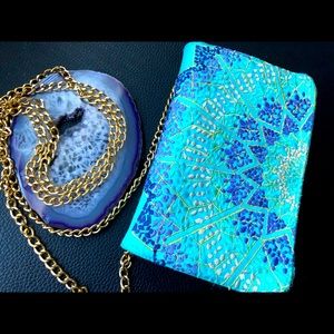 Small satchel bag beautifully embroidered design